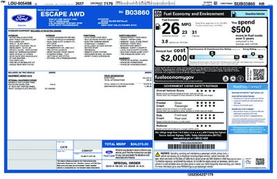 2025 Ford Escape ST-Line Select