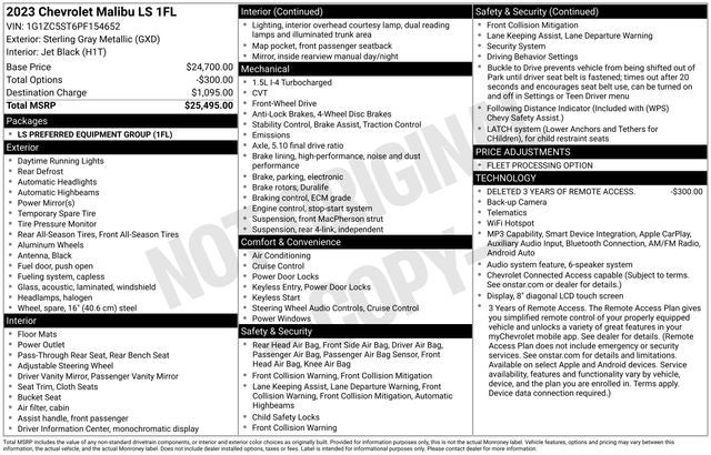 2023 Chevrolet Malibu LS