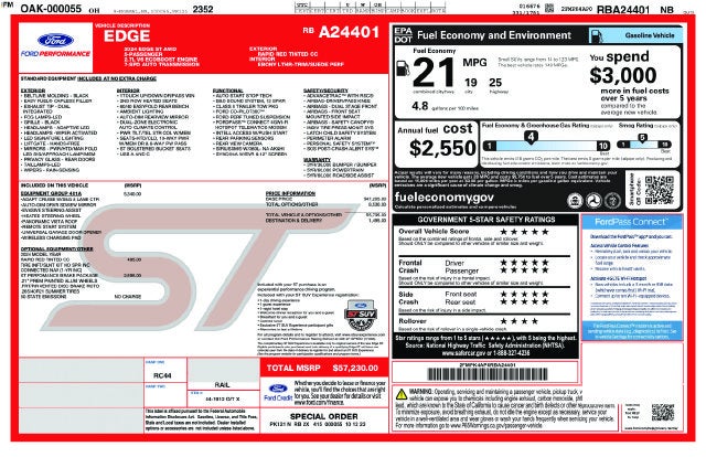 2024 Ford Edge ST