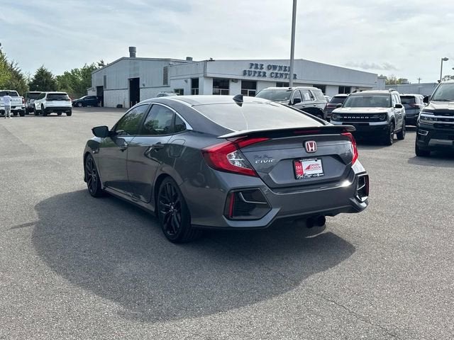 2020 Honda Civic Si Sedan Manual