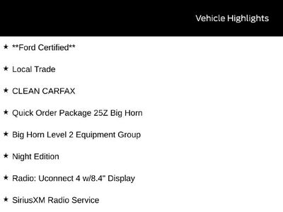 2021 RAM 1500 Big Horn/Lone Star