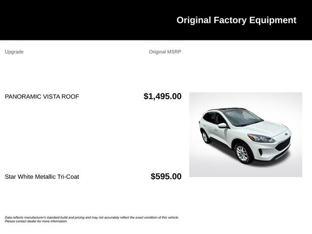 2020 Ford Escape SE