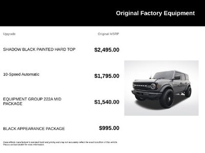 2025 Ford Bronco Big Bend
