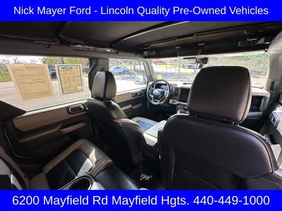 2022 Ford Bronco Wildtrak