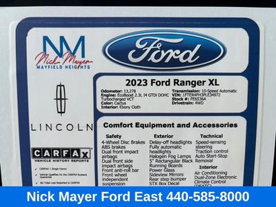 2023 Ford Ranger XL
