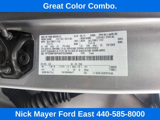 2019 Ford F-150 XL