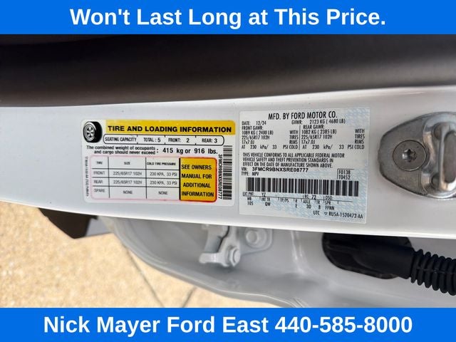 2025 Ford Bronco Sport Big Bend