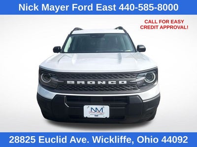 2025 Ford Bronco Sport Big Bend
