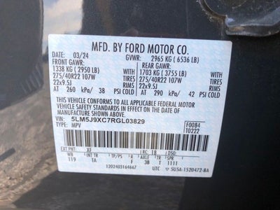 2024 Lincoln Aviator Black Label Premium