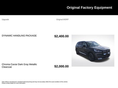 2024 Lincoln Aviator Black Label Premium