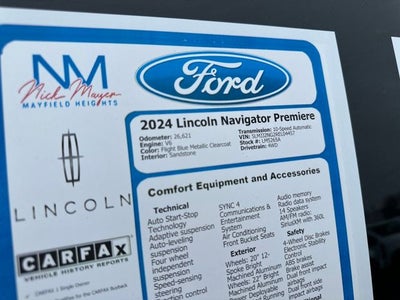 2024 Lincoln Navigator Premiere