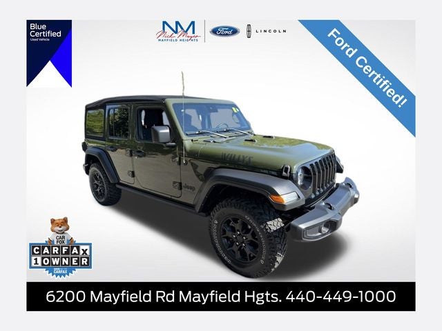 2022 Jeep Wrangler Unlimited Willys