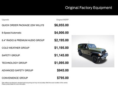2022 Jeep Wrangler Unlimited Willys