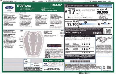2025 Ford Mustang Dark Horse