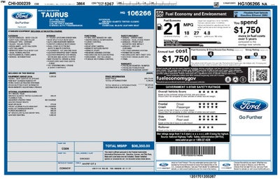2017 Ford Taurus SEL