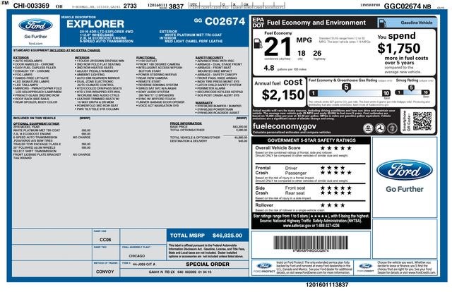 2016 Ford Explorer Limited