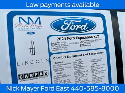 2024 Ford Expedition XLT