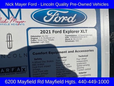 2021 Ford Explorer XLT