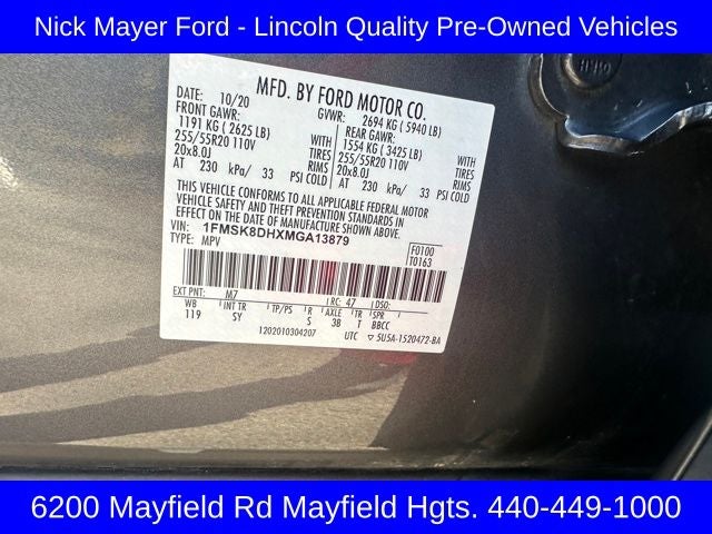 2021 Ford Explorer XLT