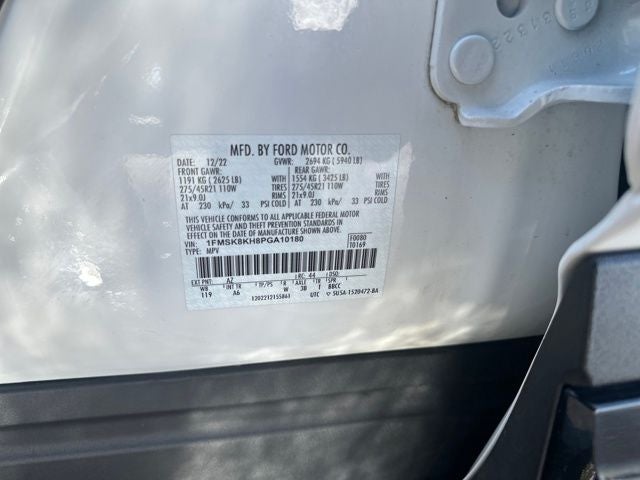 2023 Ford Explorer ST-Line