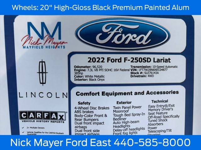 2022 Ford F-250SD Lariat