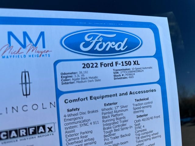 2022 Ford F-150 XL