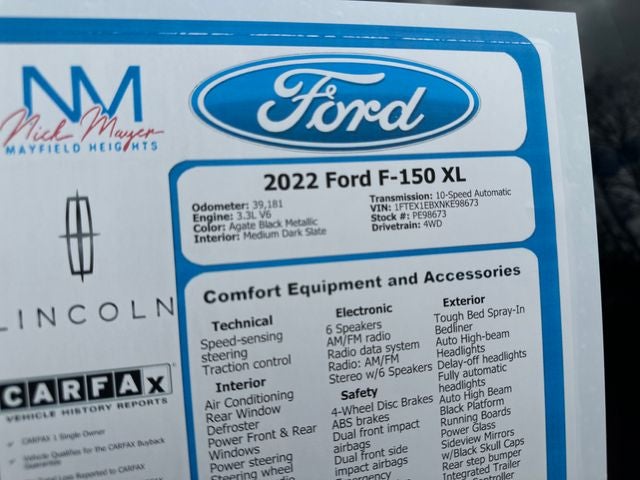 2022 Ford F-150 XL