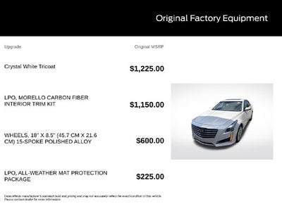 2018 Cadillac CTS 3.6L Luxury