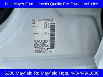 2023 Nissan Altima 2.5 SV