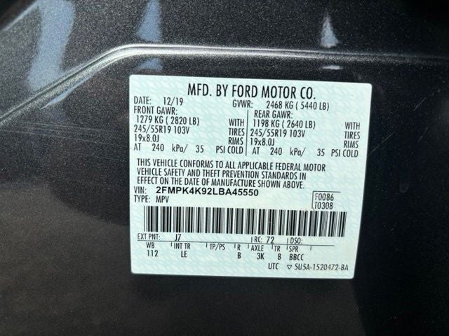 2020 Ford Edge Titanium
