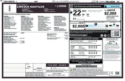 2023 Lincoln Nautilus Reserve