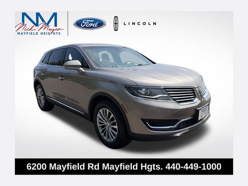 2018 Lincoln MKX Select