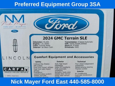 2024 GMC Terrain SLE
