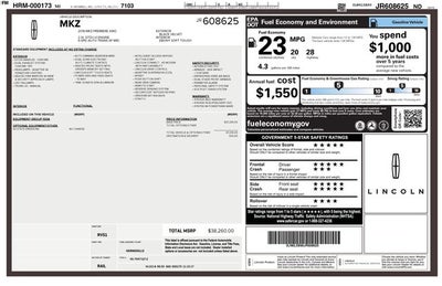 2018 Lincoln MKZ Premiere