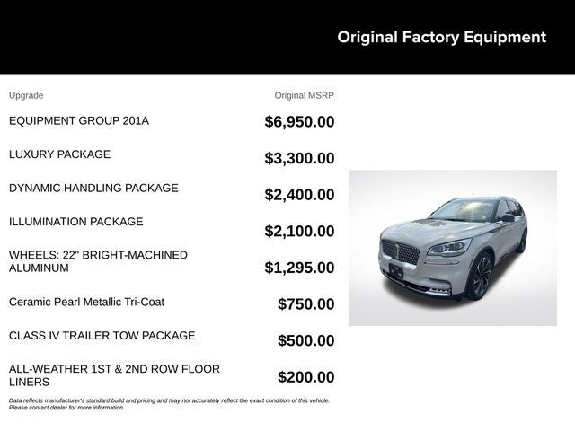 2023 Lincoln Aviator Reserve Premium