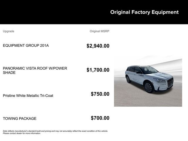 2023 Lincoln Corsair Reserve