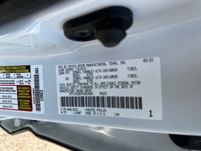 2023 Toyota Tundra Hybrid Limited