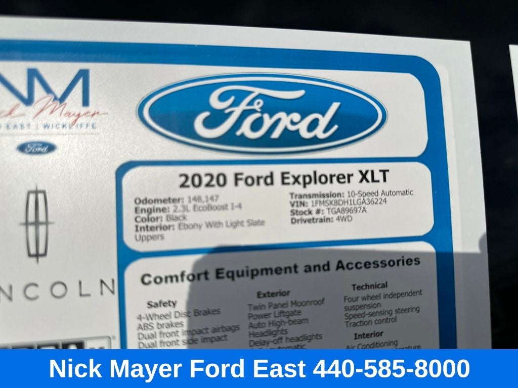 2020 Ford Explorer XLT