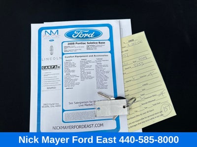 2008 Pontiac Solstice Base