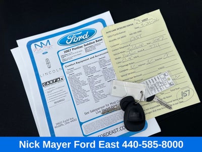 2007 Pontiac Solstice Base