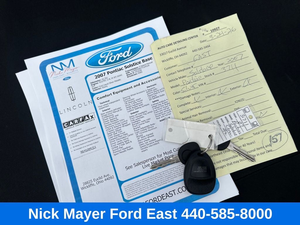 2007 Pontiac Solstice Base