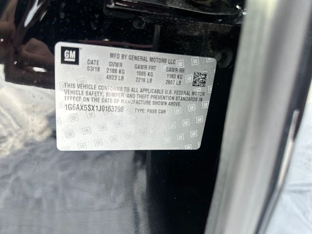 2018 Cadillac CTS 2.0L Turbo Luxury