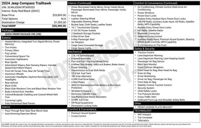 2024 Jeep Compass Trailhawk