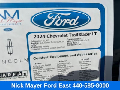 2024 Chevrolet TrailBlazer LT