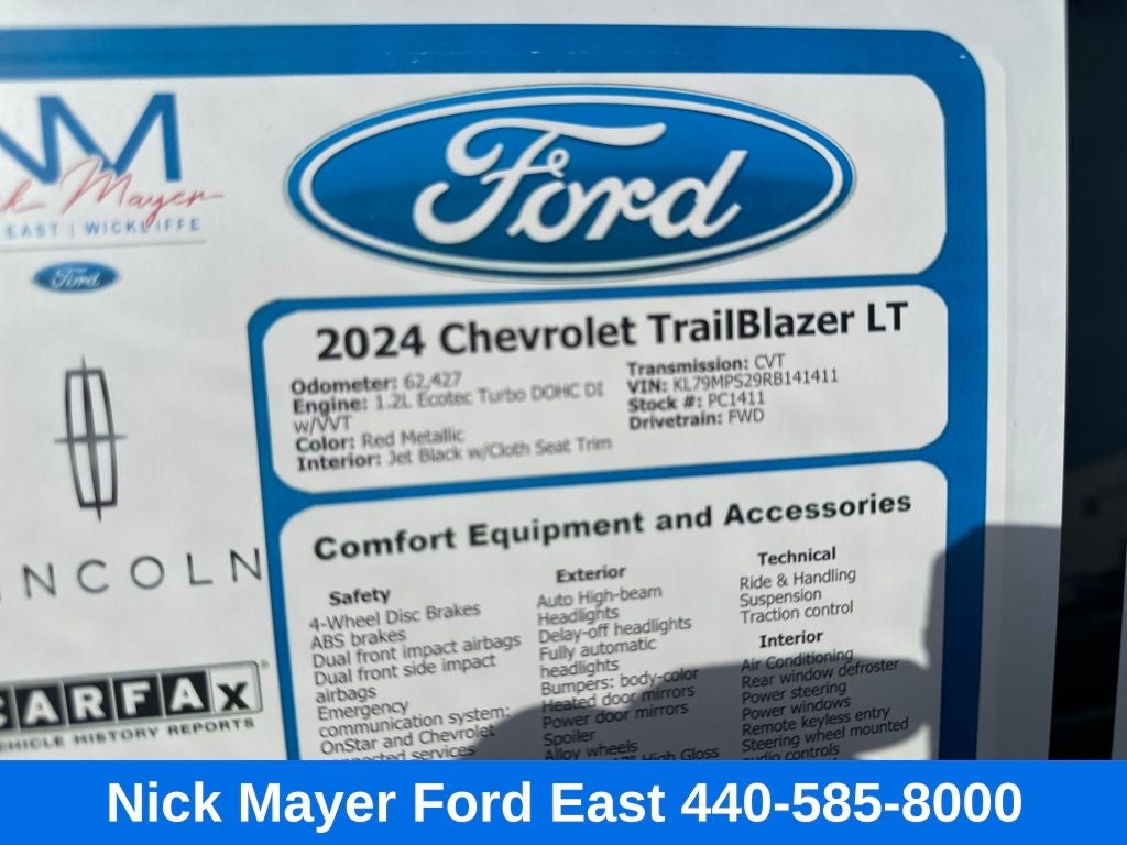 2024 Chevrolet TrailBlazer LT