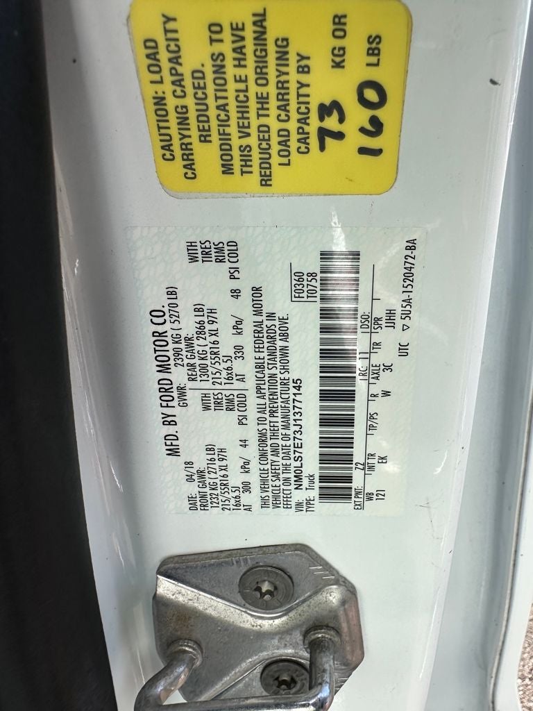 2018 Ford Transit Connect XL