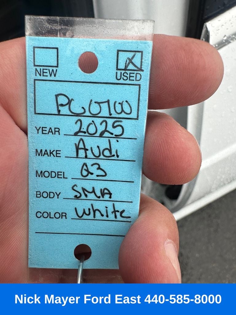 2025 Audi Q3 Premium S Line quattro