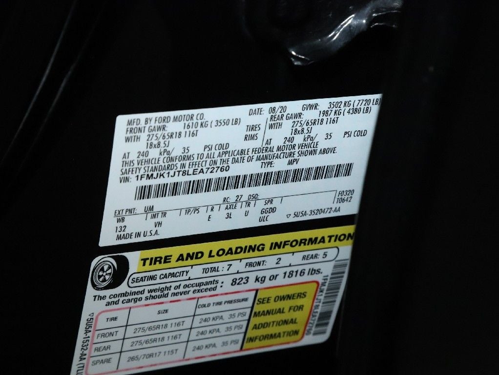 2020 Ford Expedition Max XLT