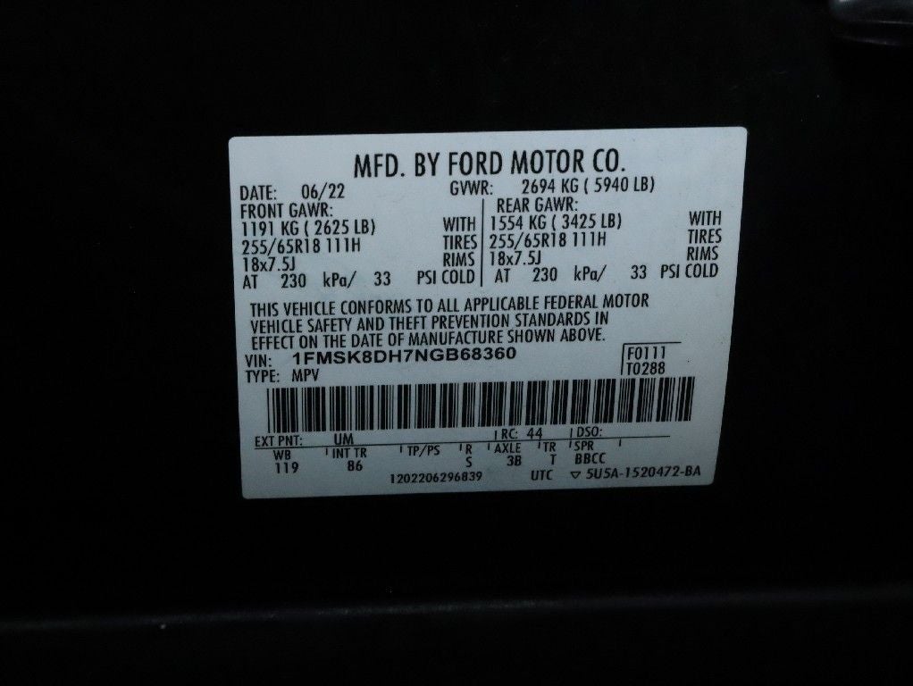 2022 Ford Explorer XLT