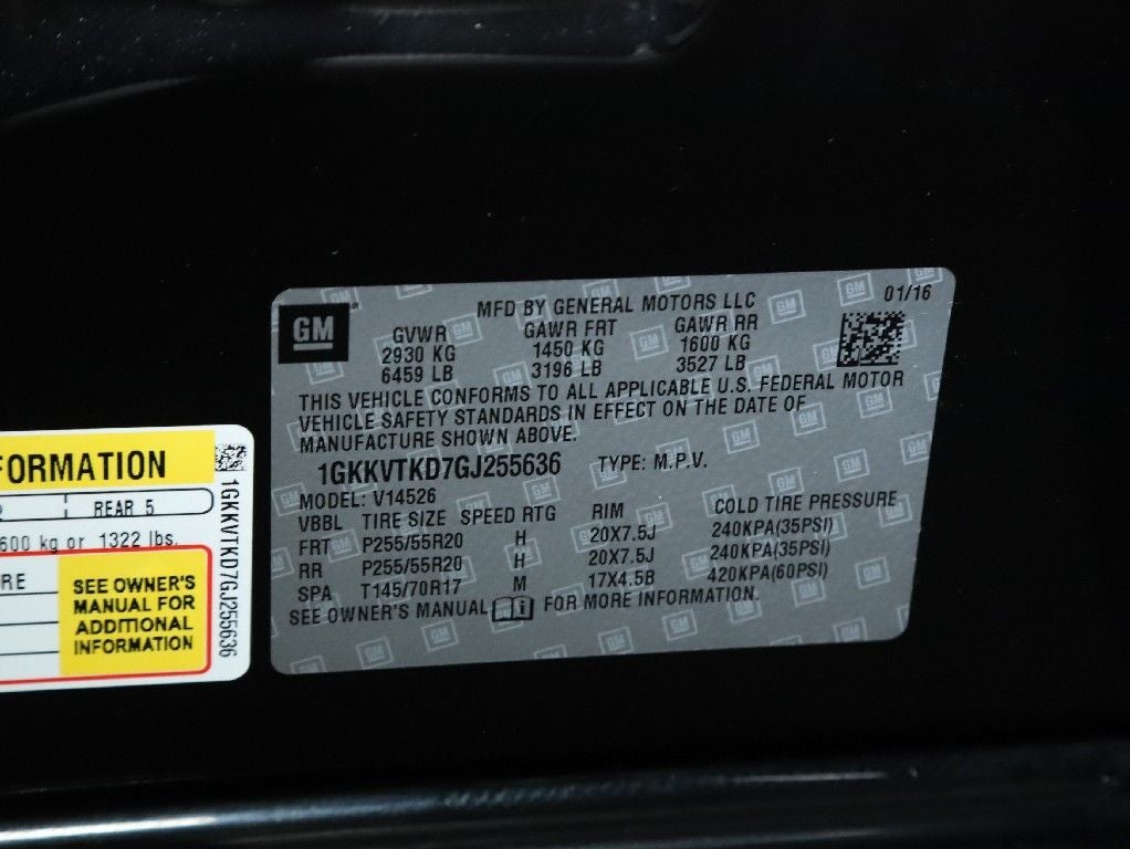 2016 GMC Acadia Denali